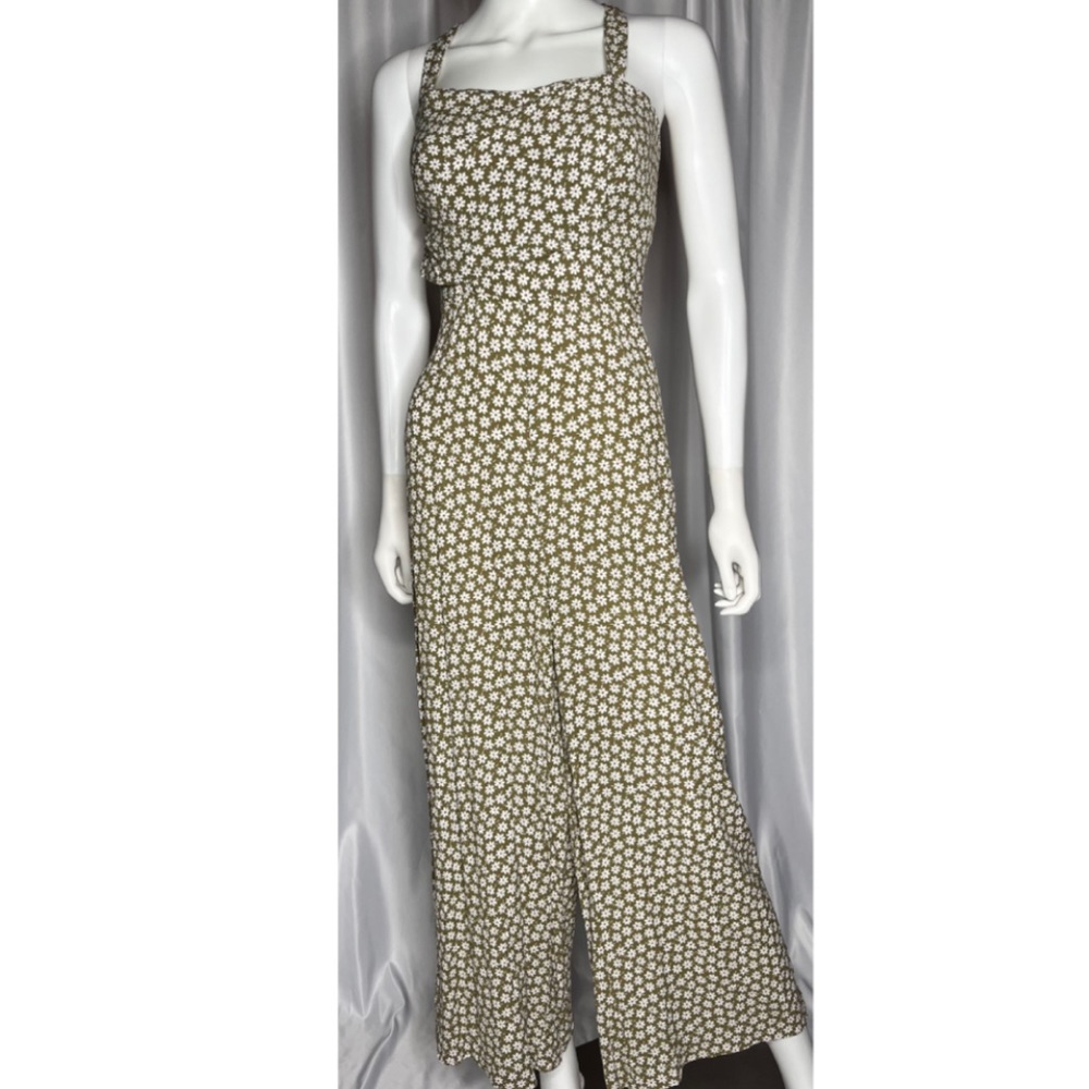 Madewell Plumeria Cutout Jumpsuit in Mini Daisy